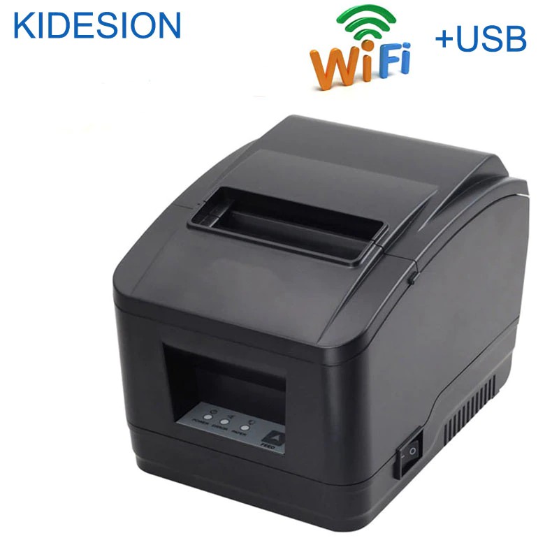 Jual New arrived 80mm Wifi POS printer USB+WIFI auto cutter receipt