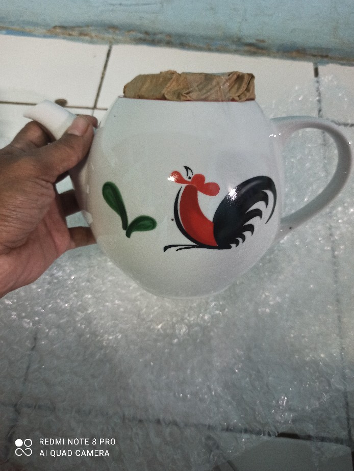 Teko Ayam Jago Bulat 1.2 Liter