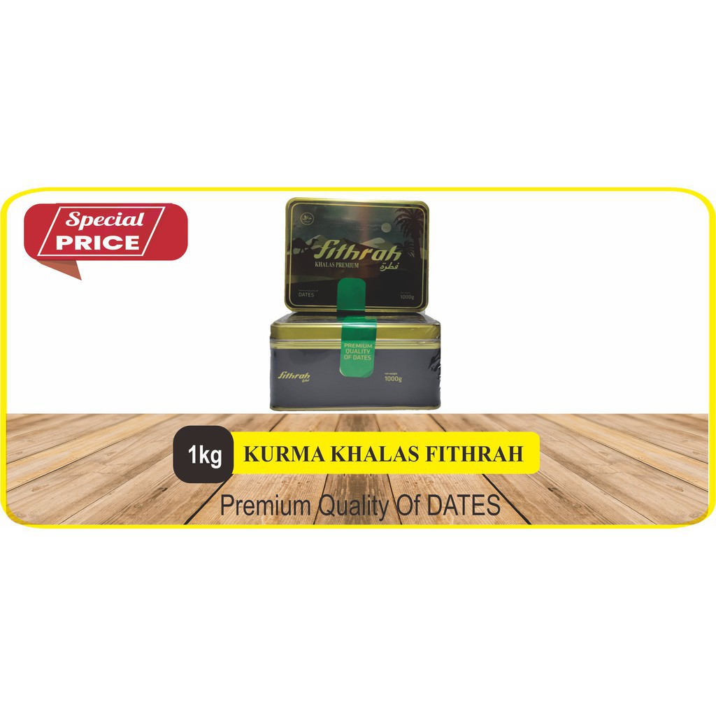 

KURMA KHALAS PREMIUM FITHRAH 1kg