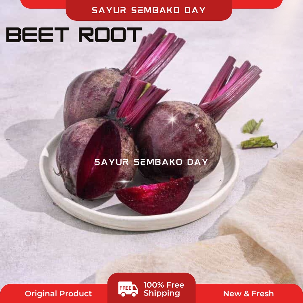 

Buah Bit / Beet Root / Ubi Bit Merah 1kg