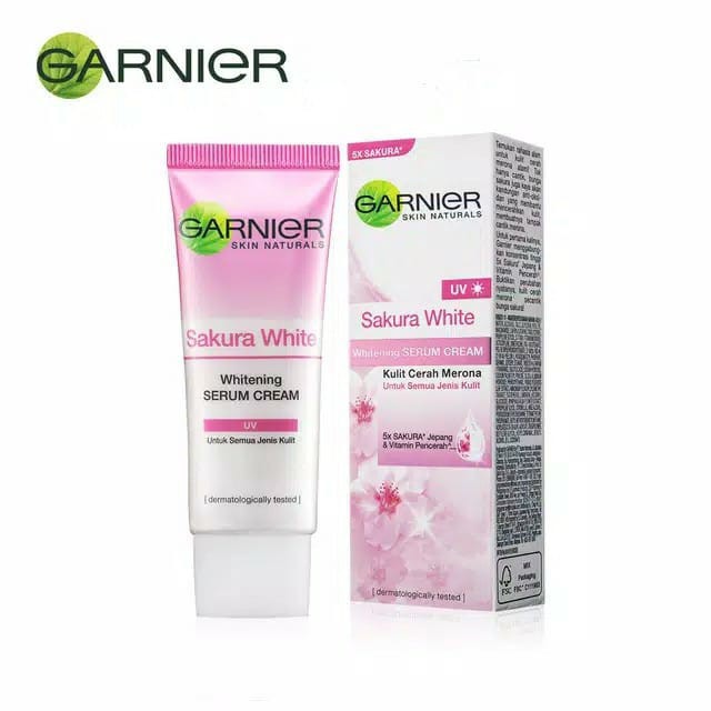 Garnier Sakura White Serum Day Cream UV 40gr