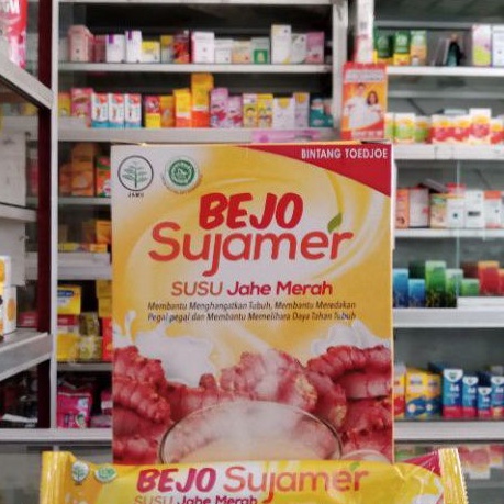 

BEJO SUJAMER SUSU JAHE MERAH PER SACHET - ED 04/2025