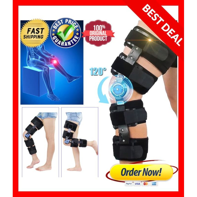 Peyangga TERAPI LUTUT / Knee Brace ACL, PCL, LCL, MCL, Osteoarthritis