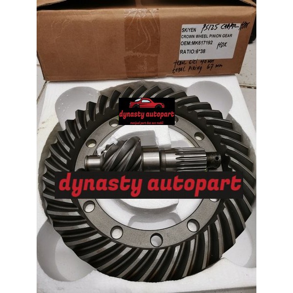 Gear Set Gigi Gardan Ps125 Canter 6-38 Mk-617192