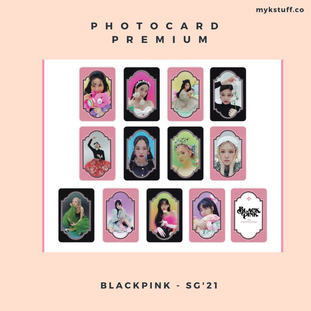 PHOTOCARD PREMIUM BLACKPINK (2 SISI)