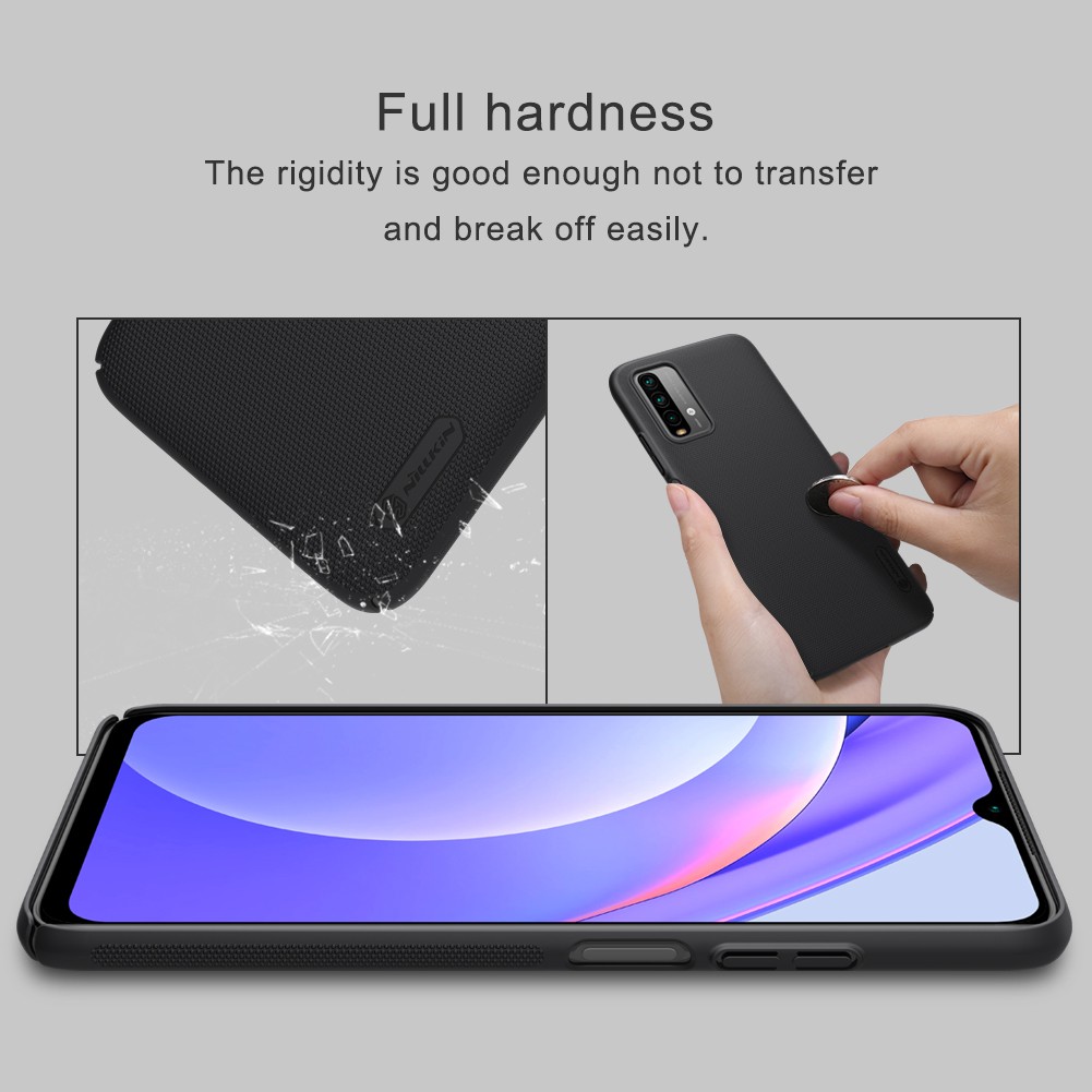 Hard Case XIAOMI Redmi Note 9 4G Nillkin Frosted Shield Casing Original