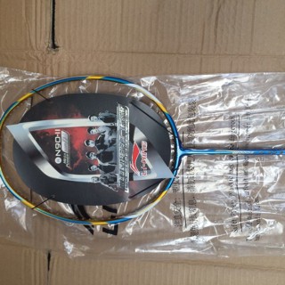 Raket Bulutangkis Terbaru raket lining n90II-blue (free tas)