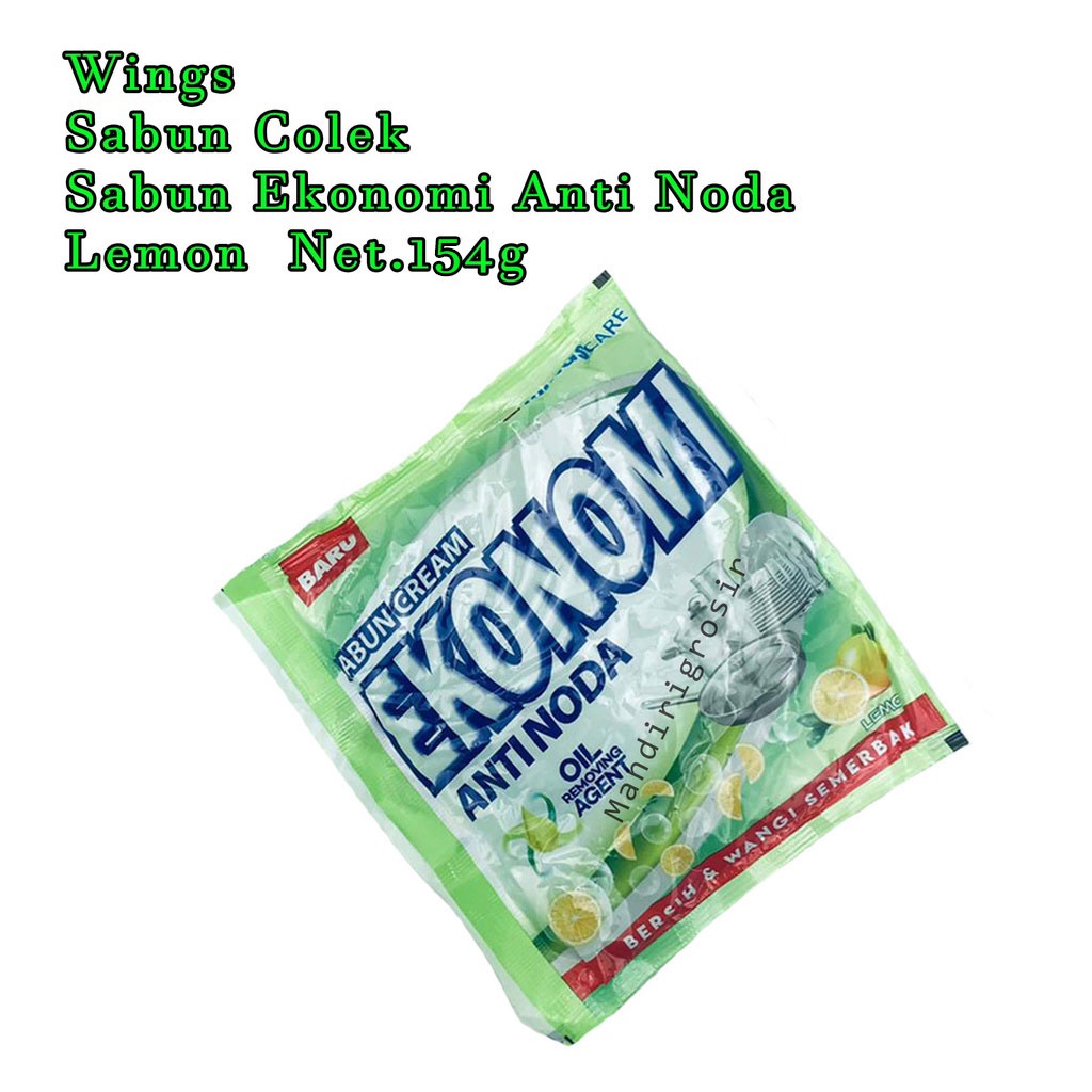 * ekonomi * anti noda * Lemon * wings * 145g * sabun colek