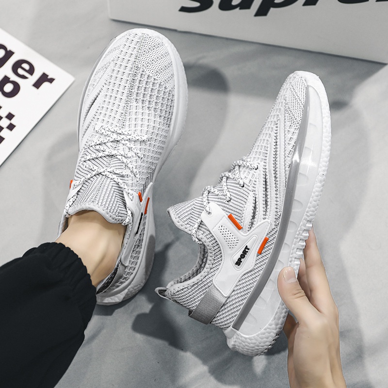 JAKARTAWHOLESALE [COD] 117824 SEPATU OLAHRAGA PRIA SNEAKERS CASUAL SPORT IMPORT BERTALI NYAMAN DIPAKAI MURAH