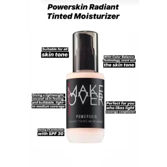 Make Over Powerskin Radiant Tinted Moisturizer