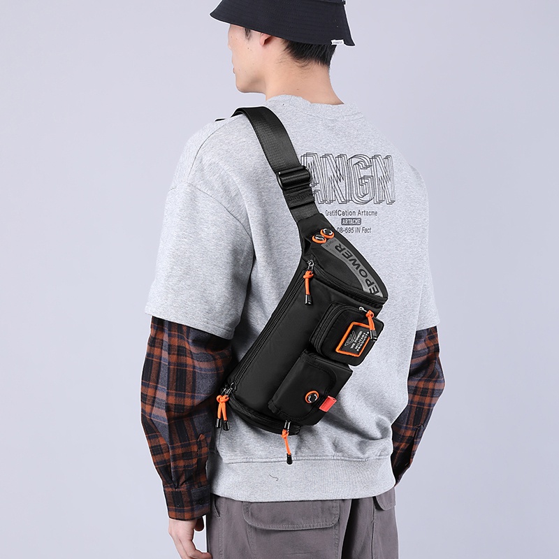 HAOSHUAI 5601 Tas Selempang Pria Waistbag Pria Waterproof WATCHKITE WKOS