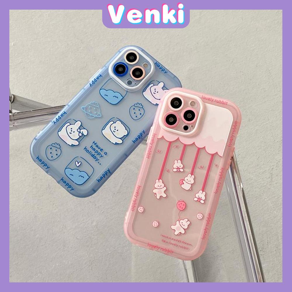 iPhone Case Silicone Soft Case Clear Case Fluorescent Color Airbag Shockproof Protection Camera Cartoon Cute Compatible For iPhone 11 Pro Max 13 Pro Max 12 Pro Max 7Plus xr XS Max