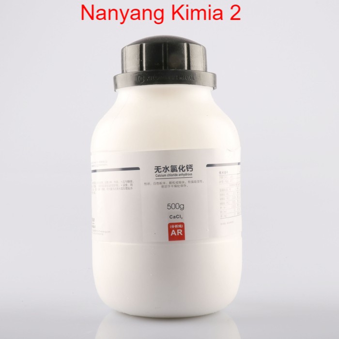 Calcium Chloride Anhydrous, Analytical Reagent (AR) 500g