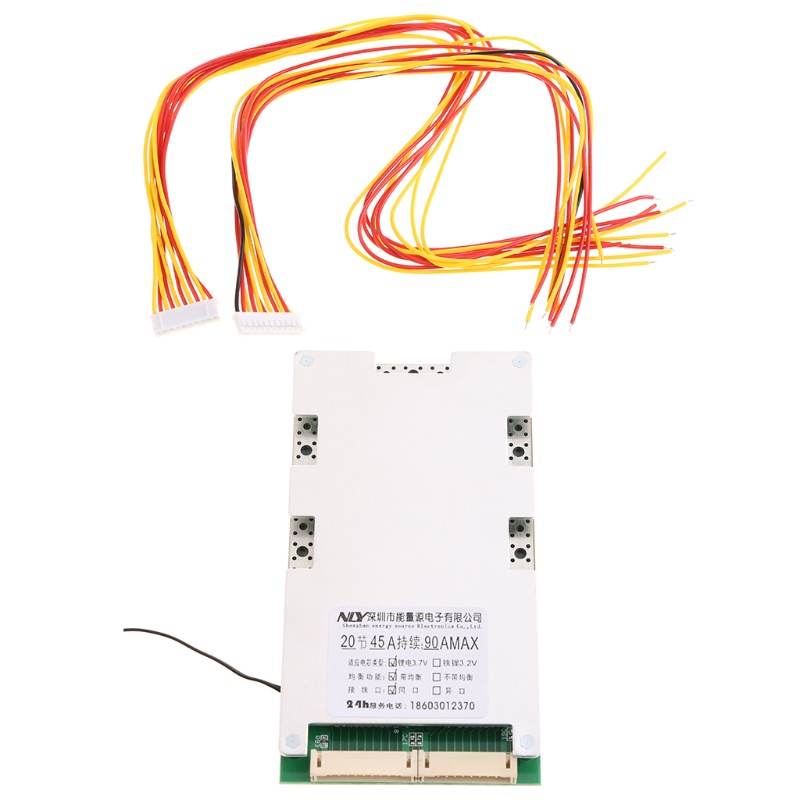 Btsg 20S 72V 45A Untuk Papan Perlindungan Modul Pcb Lithium Li-Ion Lipo Bms Aman