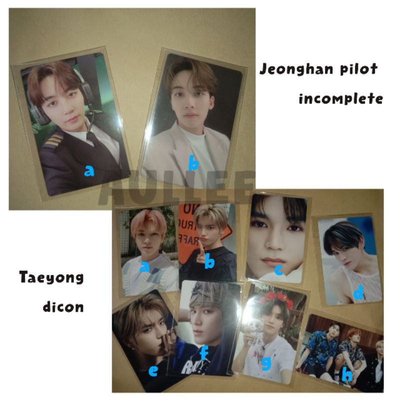 Taeyong nct dicon Jeonghan pilot incomplete seventeen