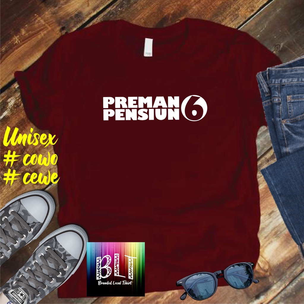 Cod Gratis Ongkir Kaos PREMAN PENSIUN 6 /KAOS EKSPRESI distro KAOS BANDUNG MURAH KAOS DISTRO MURAH HIT MURAH NAMPOL GRATIS ONGKIR PROMO MURAH KAOS PAKAIAN PRIA TERLARIS/KAOS HITS/KAOS BANDUNG/KAOS MURAH/KAOS PAKAIAN PRIA PAKAIAN WANIT