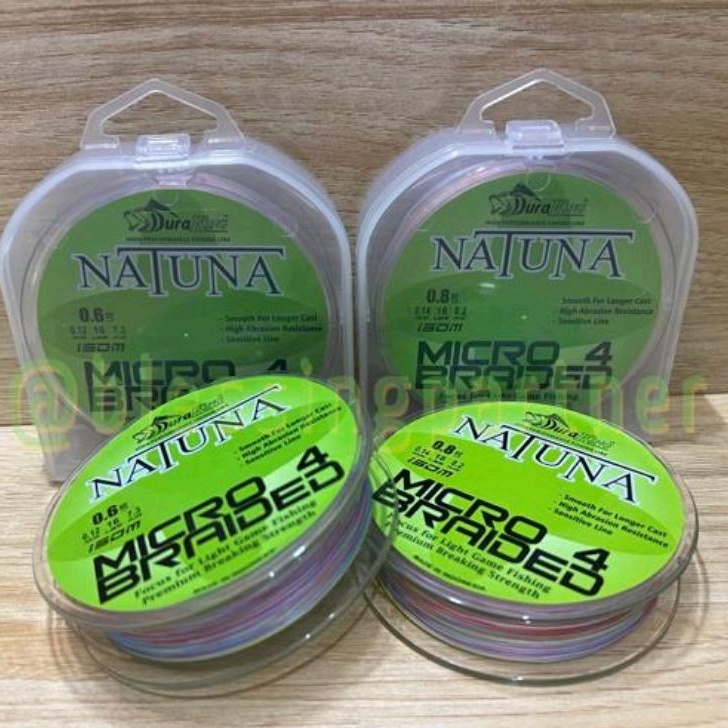 Senar Line PE NATUNA 150m Multicolor Duraking