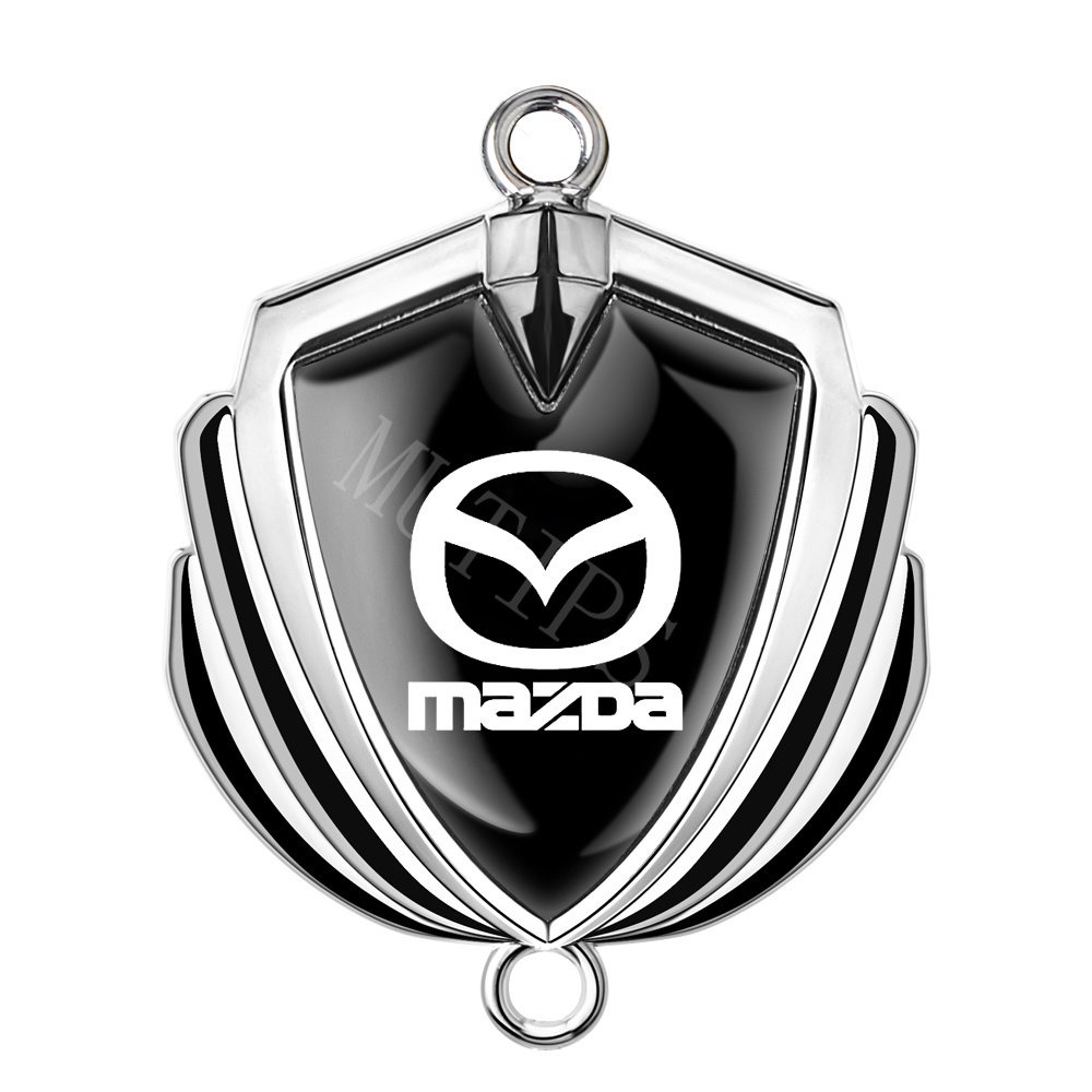 Mazda Gantungan Kaca Spion Mobil 3D Bahan Metal Untuk Mazda2 6 5 3 CX5 CX30 CX8 CX3 bl gh gp