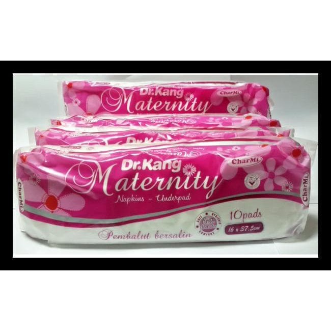 Pembalut bersalin maternity-softex melahirkan maternity-maternity dr kang isi 10 pads