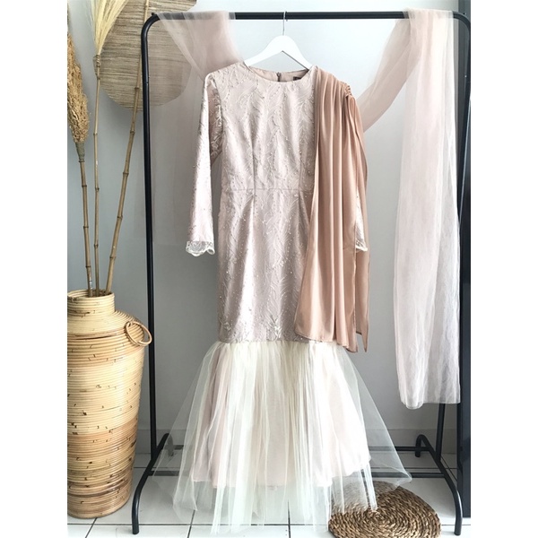 Dress Duyung Brukat