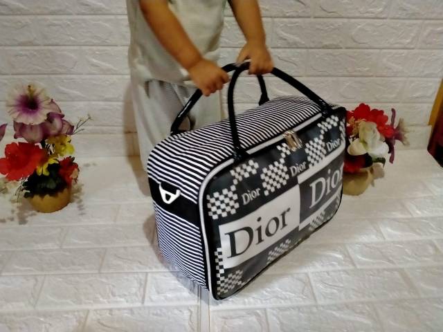 SUPER CANVAS IMPORT tas travel bag motif dewasa /travel bag canvas