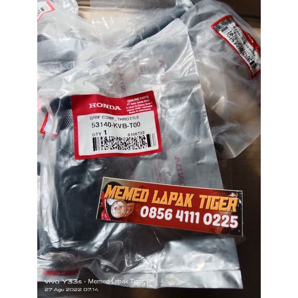 GRIP COMP THROTTLE Karet hand grip honda beat scoopy vario dll