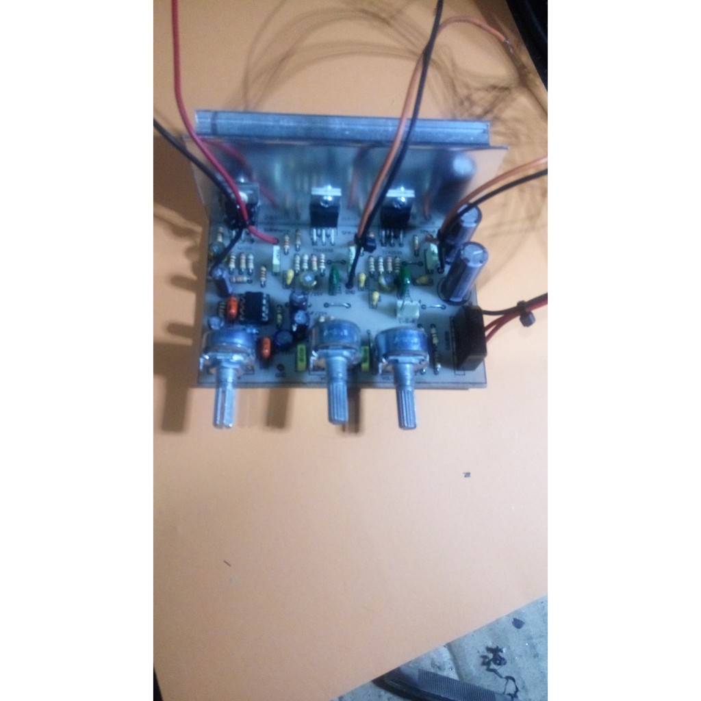 DIY Audio HOME AMPLIFIER TDA 2.1 Channel Stereo. R1