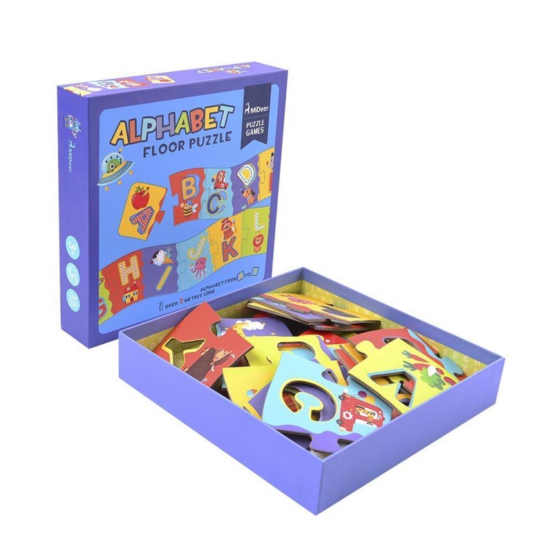 mideer alphabet floor puzzle