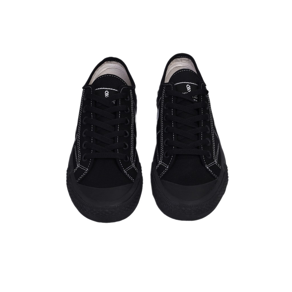 SCOTT FULL BLACK |FSTP x FORIND| Sepatu Vulcan Casual Sneakers Vulcanize Lokal Pria Footwear New Ori