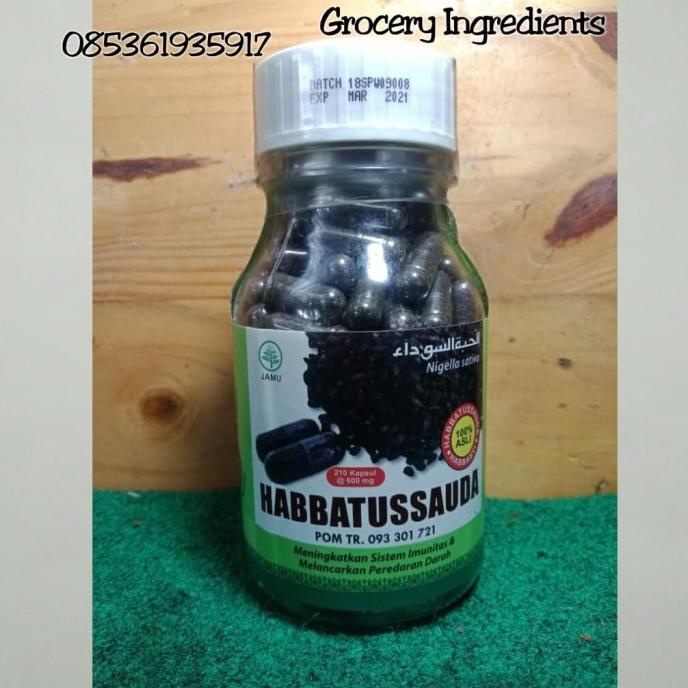 

Kapsul Habbatusauda 210 Kapsul