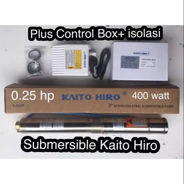 Submersible kaito hiro 3 dim 0.25 hp