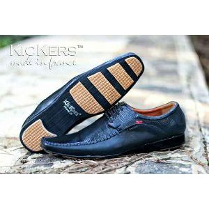 sepatu pantople bertali kickers formal casual kerja kantor pria keren gaul modis murah
