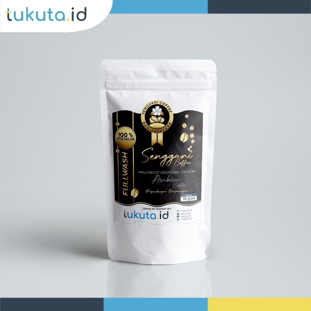 TUKUTA Kopi Arabika Senggani Dieng 50gr Fullwash