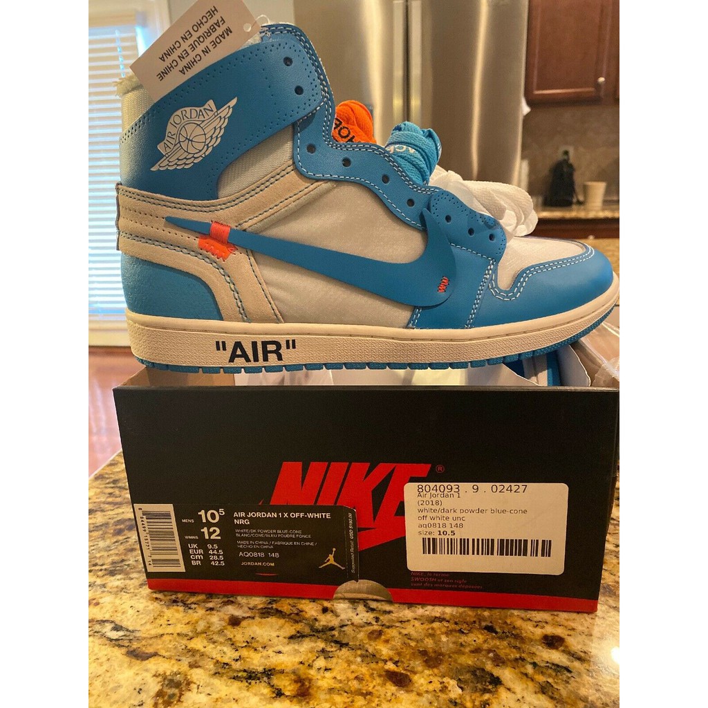 aj1 ow unc