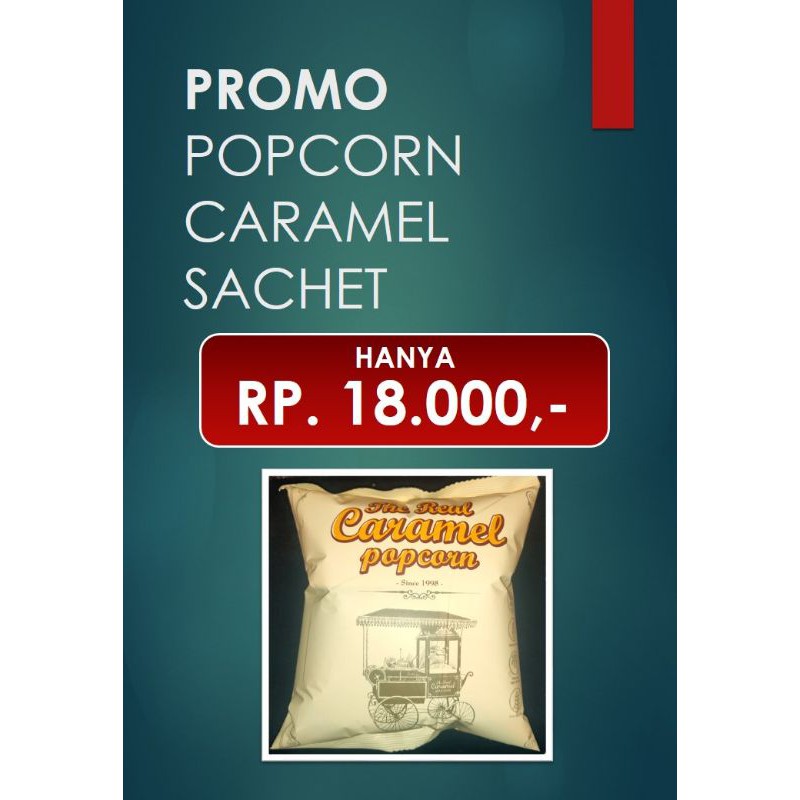 

PROMO POPCORN CARAMEL