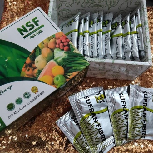 NSF Natural Sufran Fiber BCI ORI Suplemen Langsing Detox & Toksin Lemak
