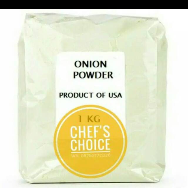 

Onion Powder Pure 100% Grade A 50 gr / Bawang Bubuk Asli