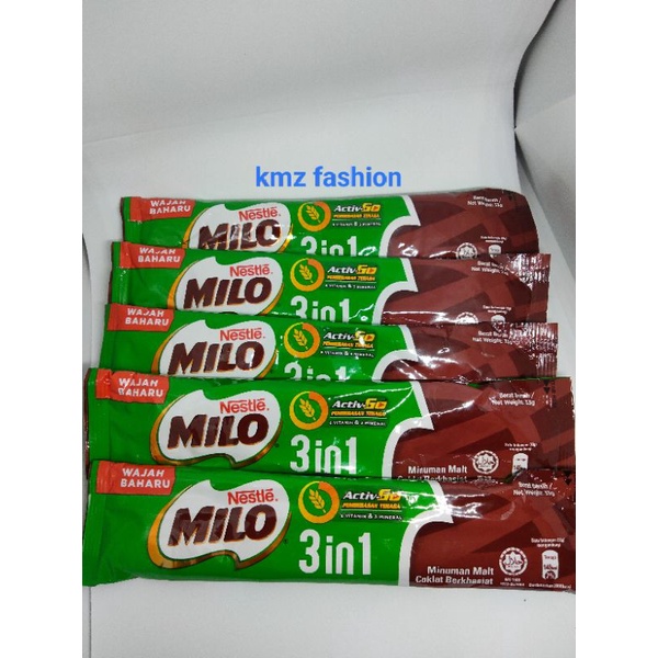 

( Ecer )Milo active-go 3in1 stick Malaysia 33gr