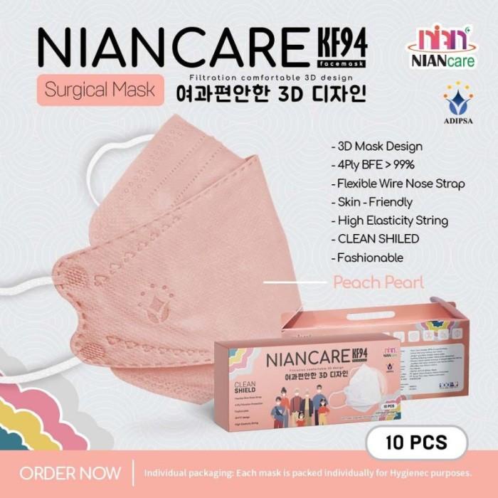 Masker Medis Niancare 4Ply Kf94 -Evo Sensi Convex Kn95 Pokana