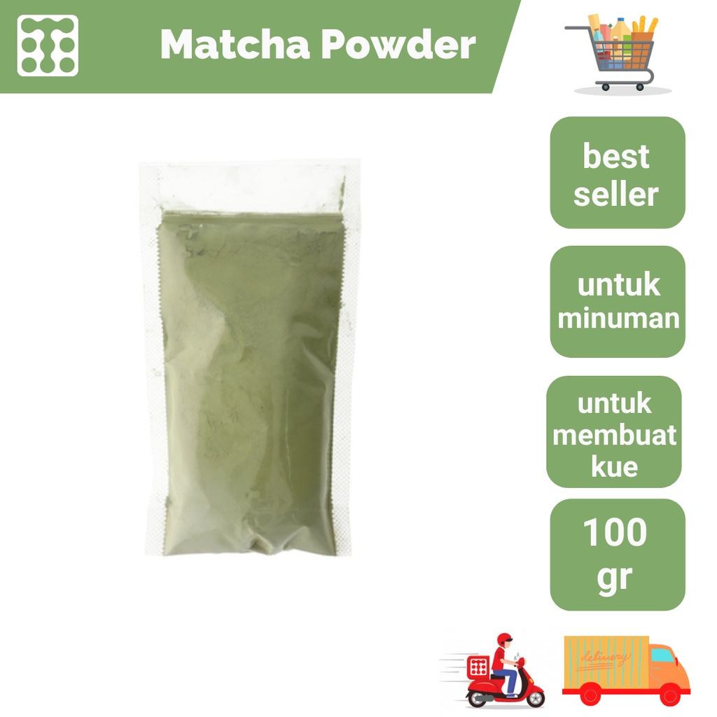 

Greentea Flavour Powder 100 Gram/ Bubuk Matcha 100 Gram