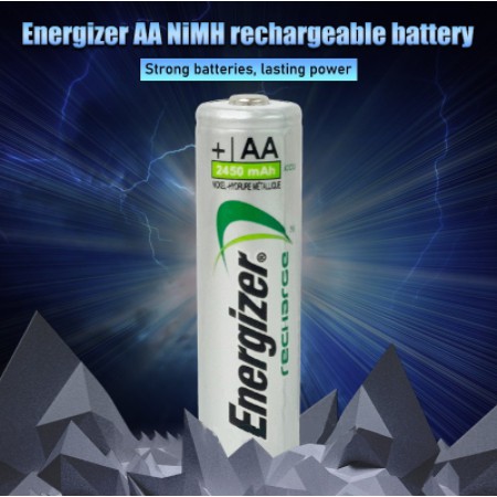 Energizer AA Rechargeable Baterai 1.2V 2450mAh Untuk kamera elektronik, mainan kamera