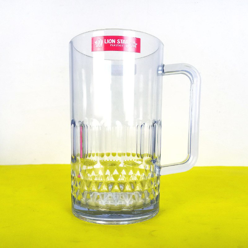 LION STAR FRESCO GELAS BEER, TEH, KOPI PLASTIK ACRYLIK 450 ML GL-87