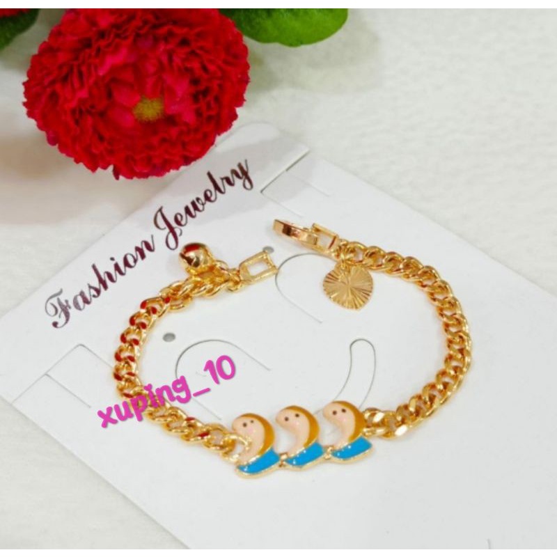 Gelang anak gold cantik xuping.