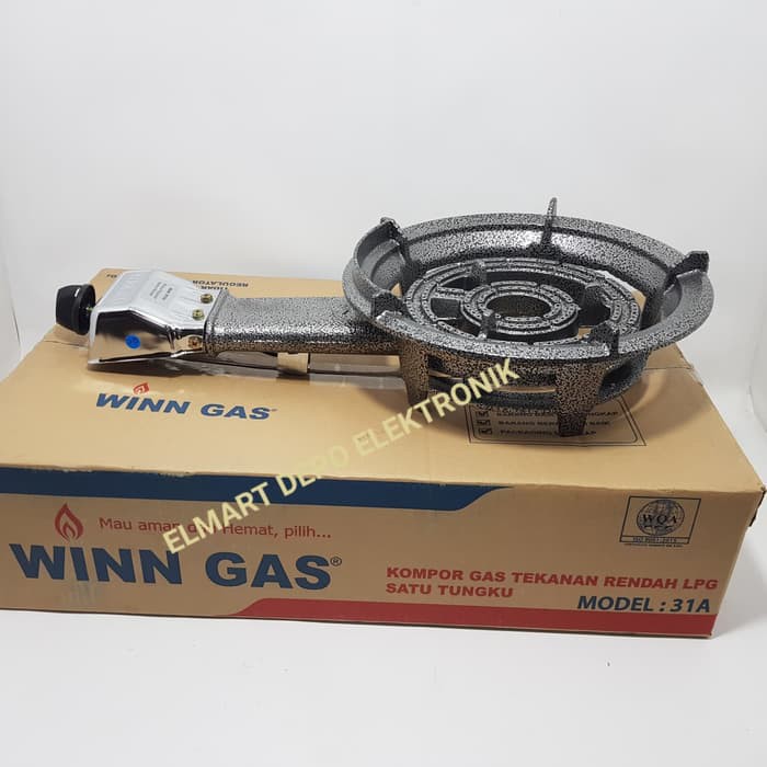 Kompor Gas Komersial Martabak Low Pressure W 31A Gas Stove Jos Mawar Mata Seribu W31A SNI