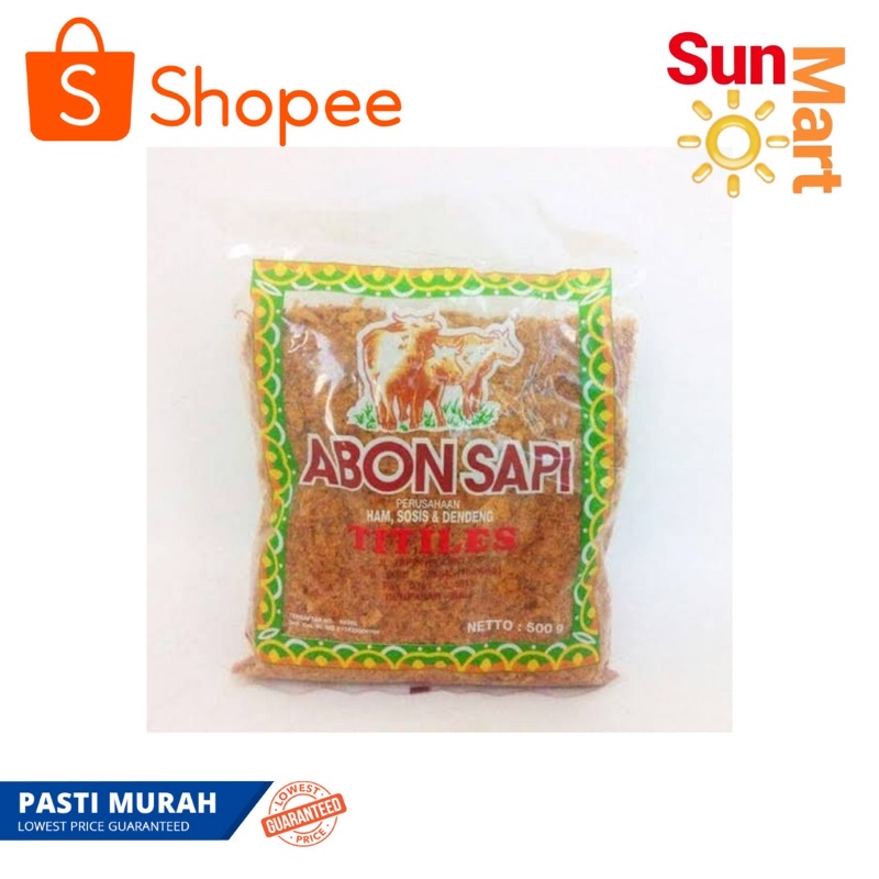 Abon Sapi TITILES BALI - 500gr