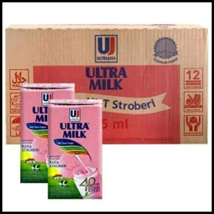 

Susu Ultra 125 Ml Chocolate Strawberry Ultramilk 125Ml Coklat Stroberi Hot