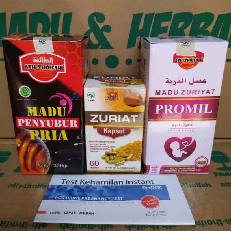 Madu zuriat plus kapsul zuriat