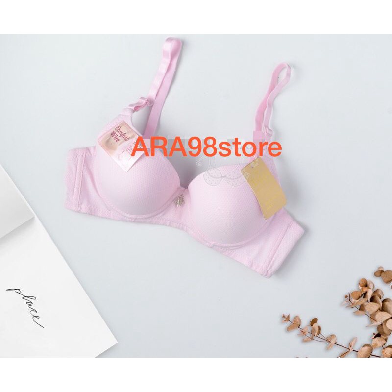 BH BRA 7102 TALLY BAHAN KATUN PREMIUM DAILY COMFORT BRA BASIC COLLECTION | TALLY BRA BH 7102 I BUSA SEDANG I CUP B KECIL | ADA KAWAT I SIZE 32-36 - ARA98STORE