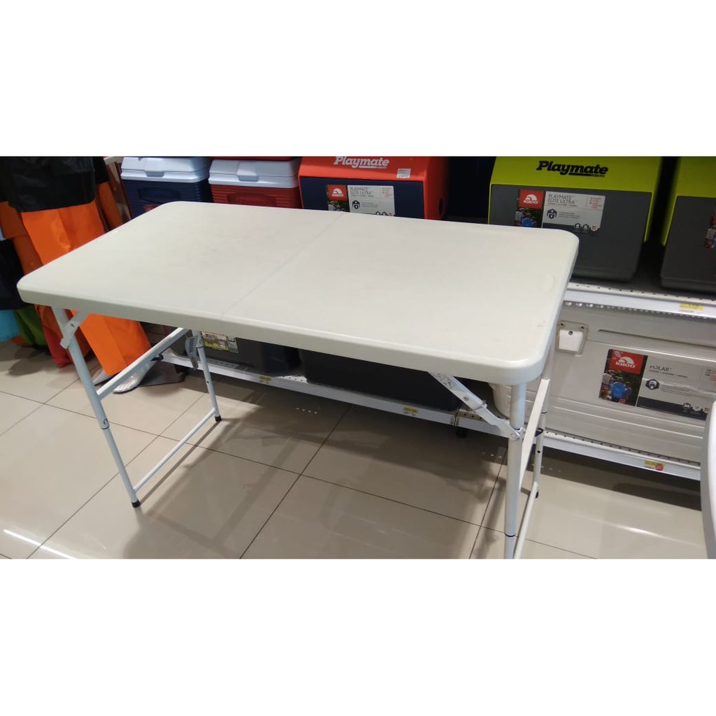 Meja Lipat / Newstorm Meja Makan Lipat Persegi Panjang
