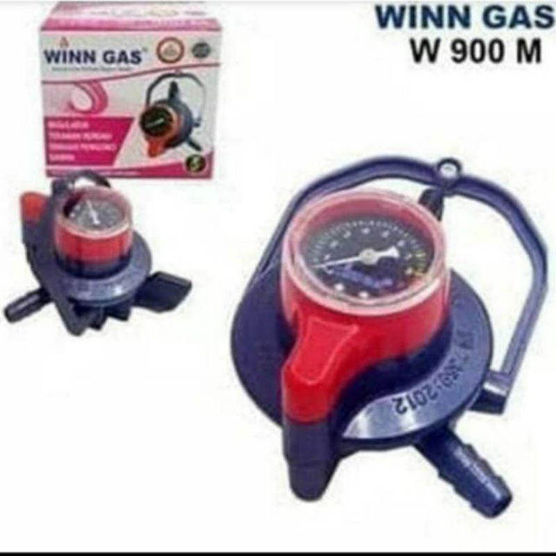 Winn Gas W 900 NM  , regulator winn gas ,  Regulator win gas tanpa meter ,   W 900 NM